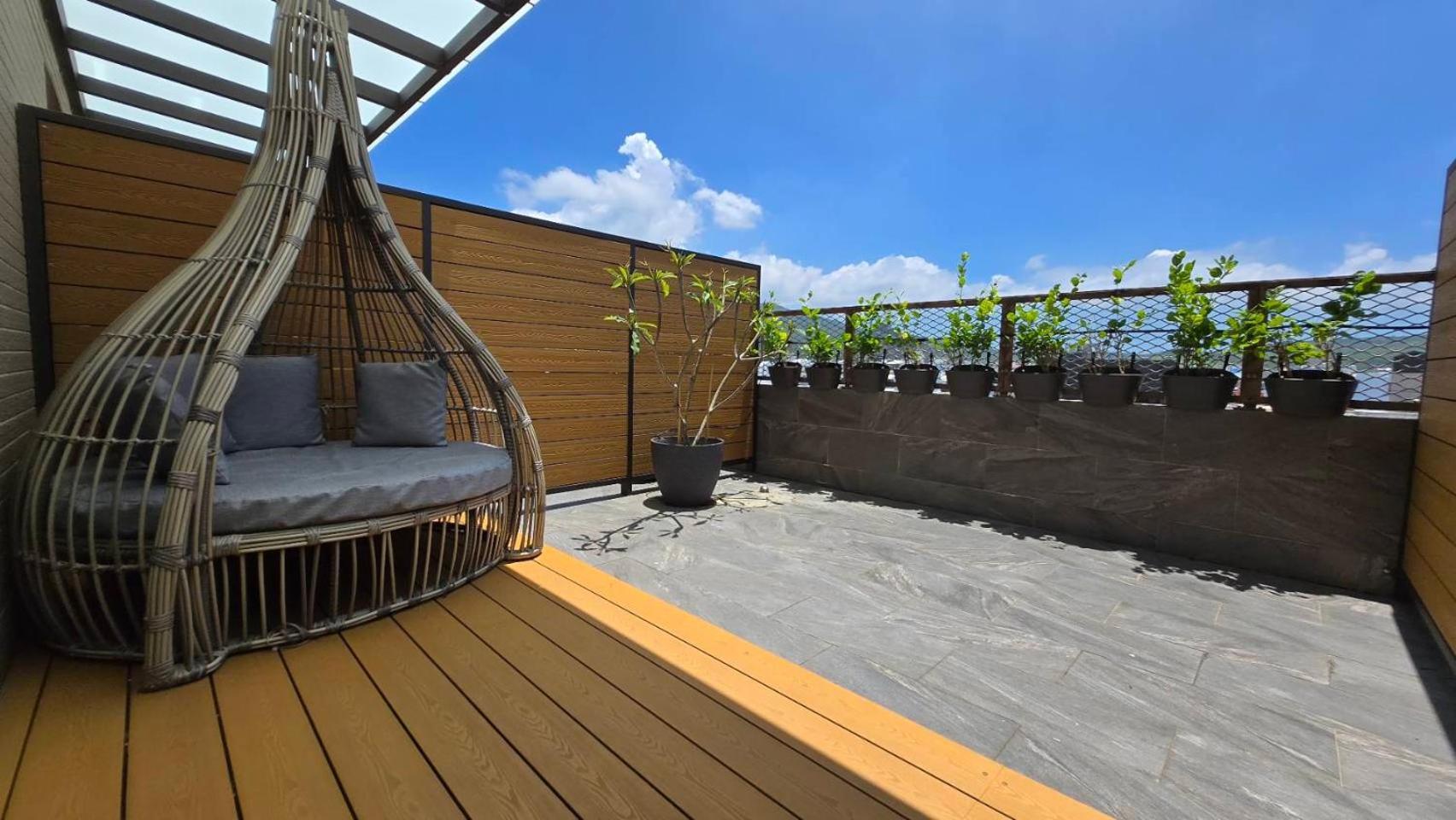 Kenting Grand Bay Resort Hotel Heng-ch'un Exterior foto Composite wood